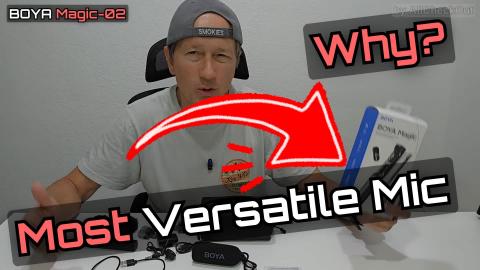 BOYA Magic-02 Wireless Microphone Review — Live Mic Tes...