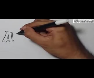 drawing graffiti name ARY HIDAYAT #shorts
