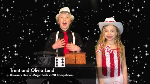 Trent and Olivia Lund Browsers Den of Magic Bash 2020 Com...