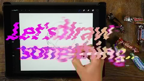 iPad Pro PROCREATE Portrait Painting | CUTE dog portrait