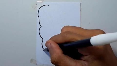 Drawing Grafiti Letter B V4 shorts