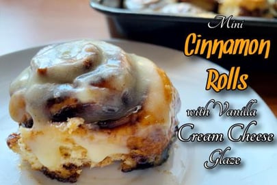 How to make Mini Cinnamon Rolls