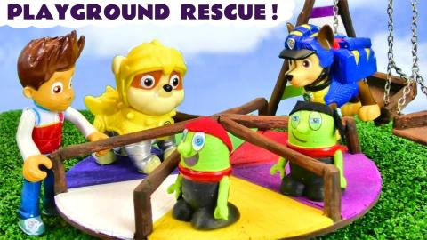 Can the Paw Patrol pups rescue the Playground with the Fu...