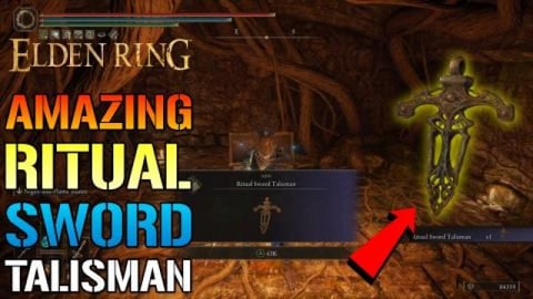 Elden Ring: AMAZING Ritual Sword Talisman! Adds +10% DAMA...