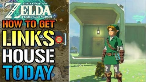 How To Get Link's House In Tears Of The Kingdom! Mattison...