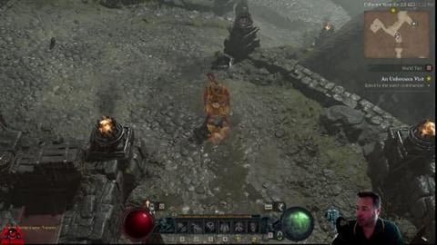 Diablo 4 Druid Walkthrough : having a look about and perf...