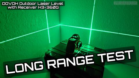 100ft Real Test - How To Use the DOVOH H3-360G-KIT Outdoo...