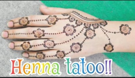 Diy mehndi | henna tatoo design