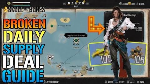 Skull & Bones: BROKEN Daily Supply Deal! EASY Sugar Cane ...