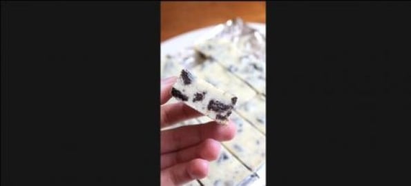 3 ingredient Oreo Fudge