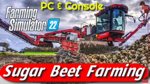 Sugar Beet Growing Farming Simulator 22 End 2 End