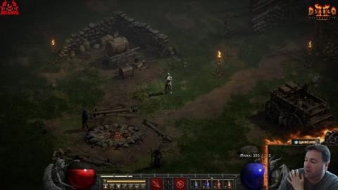 Diablo 2 - Ressurected Wirts Leg Secret Cow Level Part 1