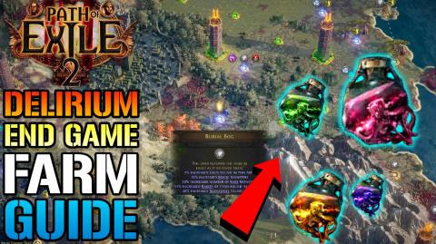 Path Of Exile 2: "Delirium" End Game Guide! How To FARM D...