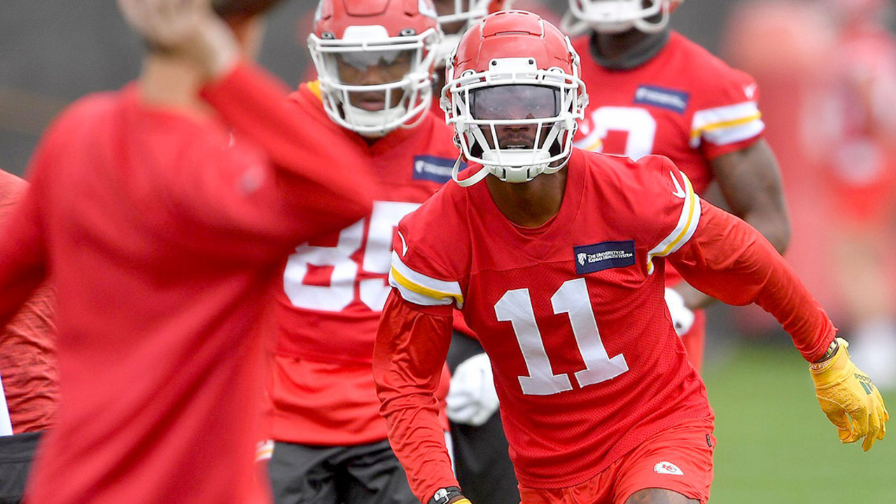 December 18, 2022: Kansas City Chiefs wide receiver Marquez Valdes-Scantling  (11) prior to a game between the Kansas City Chiefs and the Houston Texans  in Houston, TX. ..Trask Smith/CSM/Sipa USA(Credit Image: ©