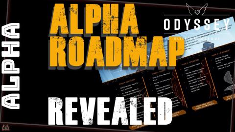 Elite Dangerous Odyssey Alpha ROADMAP Schedule