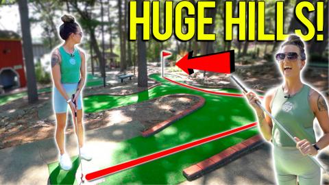 Crazy Lucky BACK TO BACK Mini Golf Hole In One! - Part 3