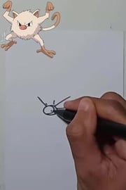 Drawing Pokemon MANKEY Shorts