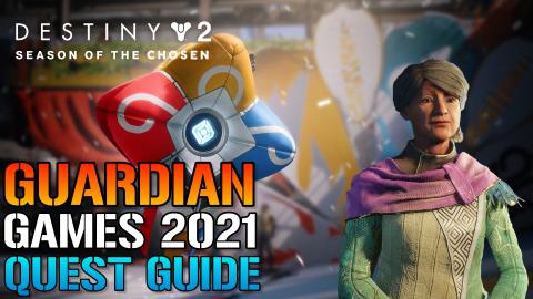 Destiny 2: Guardian Games 2021 | FULL Quest Guide | Medal...
