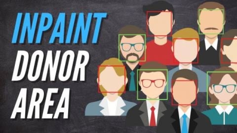 Inpaint _ Remove People from Photo with the «Donor» are...