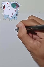 Drawing Pokemon NIDORAN