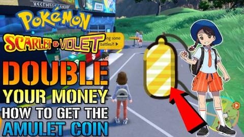 Pokemon Scarlet & Violet! How To Get The "Amulet Coin" Do...