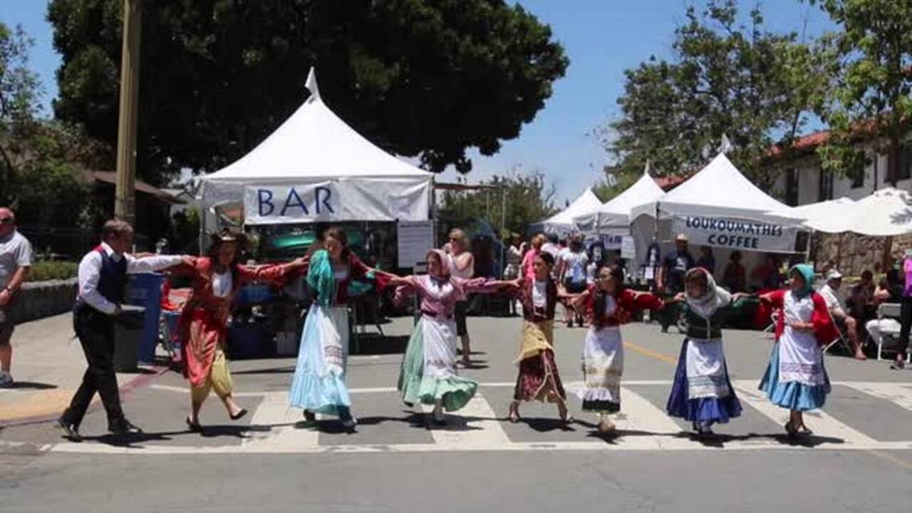 SLO Greek Festival dances around Mission Plaza San Luis Obispo Tribune