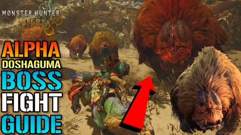 Monster Hunter Wilds: ALPHA "Doshaguma" EASY Boss Fight G...