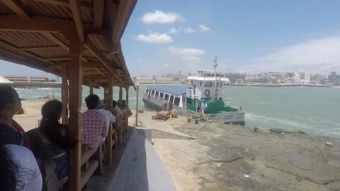 Ferry Going Back To Mainland | Vivekananda Rock Memorial ...