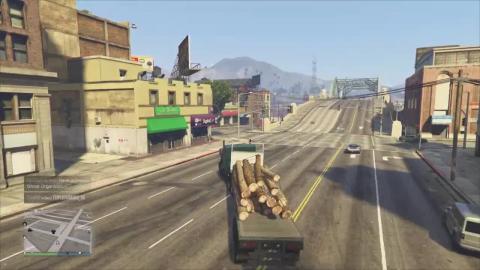 New Trucker Thinks He Can Drive in GTA 5 Online Trucking ...