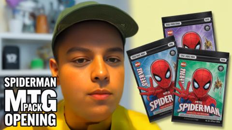 MTG Opening 6 Spiderman Booster Packs #5