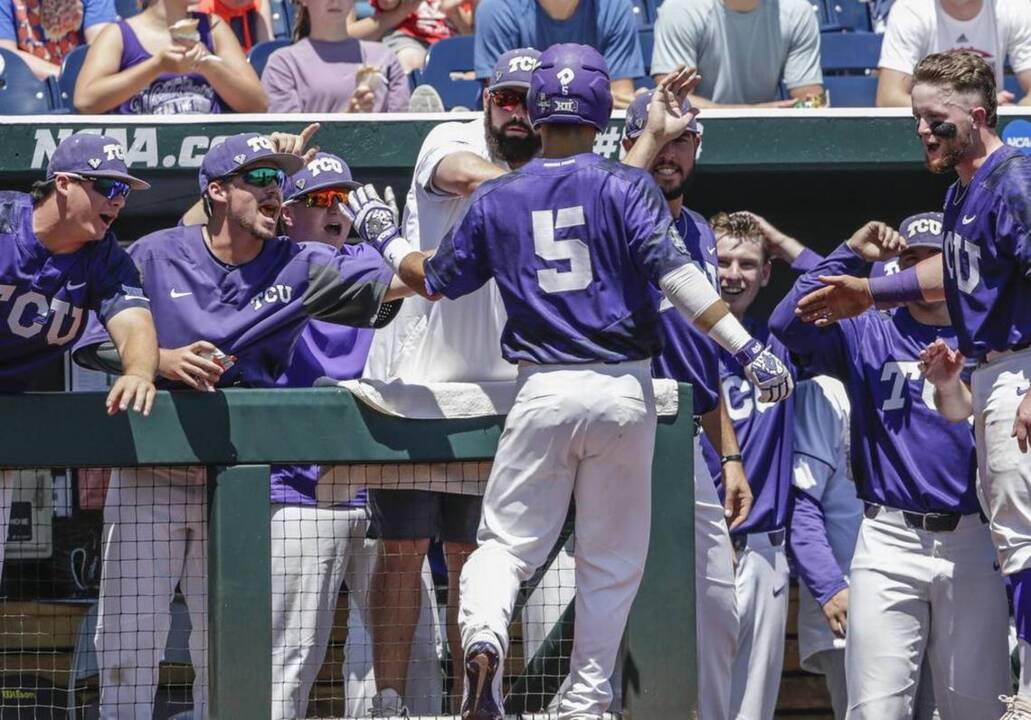 Wymer preserves another TCU victory to end Louisville's season