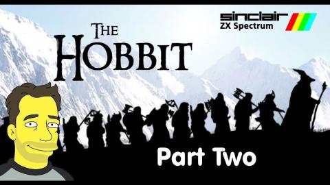 Classic Retro Gaming - The Hobbit adventure game part 2 o...