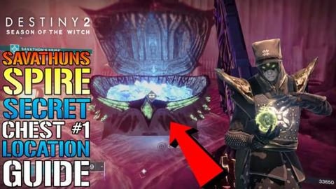 Destiny 2: Savathuns Spire Secret Chest #1 Location Guide...