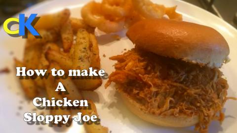 American Fast Food | Chicken Sloppy Joe