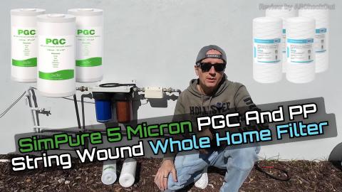SimPure Whole House Water Filter Replacement — New Stri...