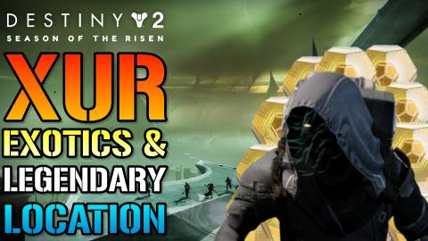 Destiny 2: XUR EXOTICS & LOCATION! Hawkmoon & Dead Man Ta...