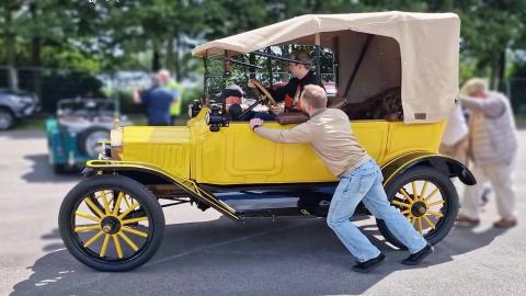 100 year old beautiful Model T Ford 