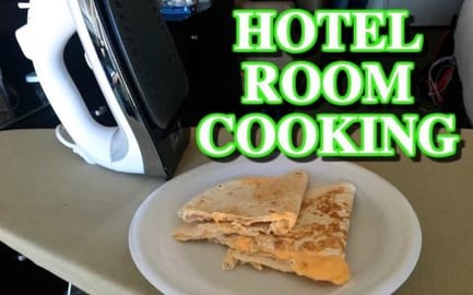 Cooking Hacks | Cooking with a Hotel Iron ft. RKVC