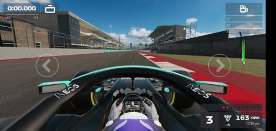 f1 mobile racing career mode-Mercedes-Austin