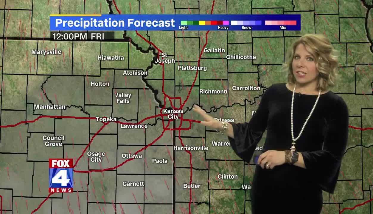 Normal temperatures, quiet weather conditions return to the Kansas City