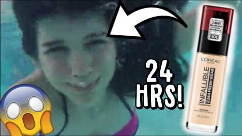 ULTIMATE 24HR WEAR TEST!!! L'oreal Infallible 24hr Fresh ...