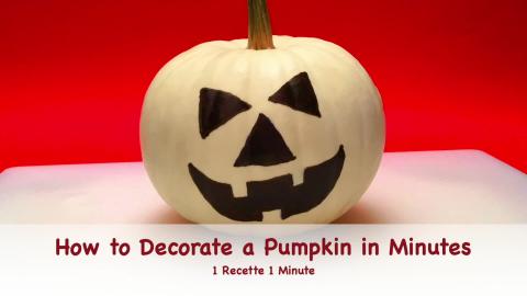 2 Halloween Pumpkin Decorations to Make in a Minute