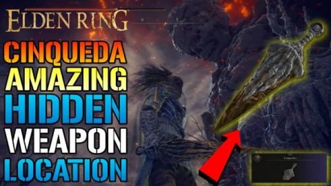 Elden Ring: AMAZING Hidden WEAPON! Cinquedea Is A BEAST! ...