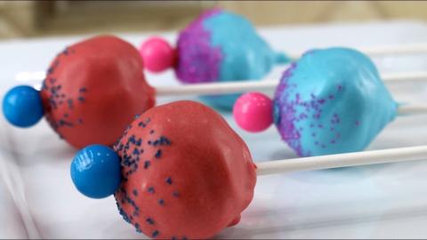Bubble Gum Cake Pops _ How to Make Cake Pops