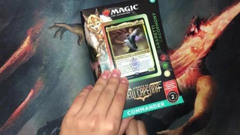 Really cool extended art rare! #mtg #open kitt kanto comm...