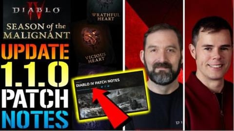 Diablo 4: Update 1.1.0 FULL Patch Notes! OMG NERFS! BUFFS...