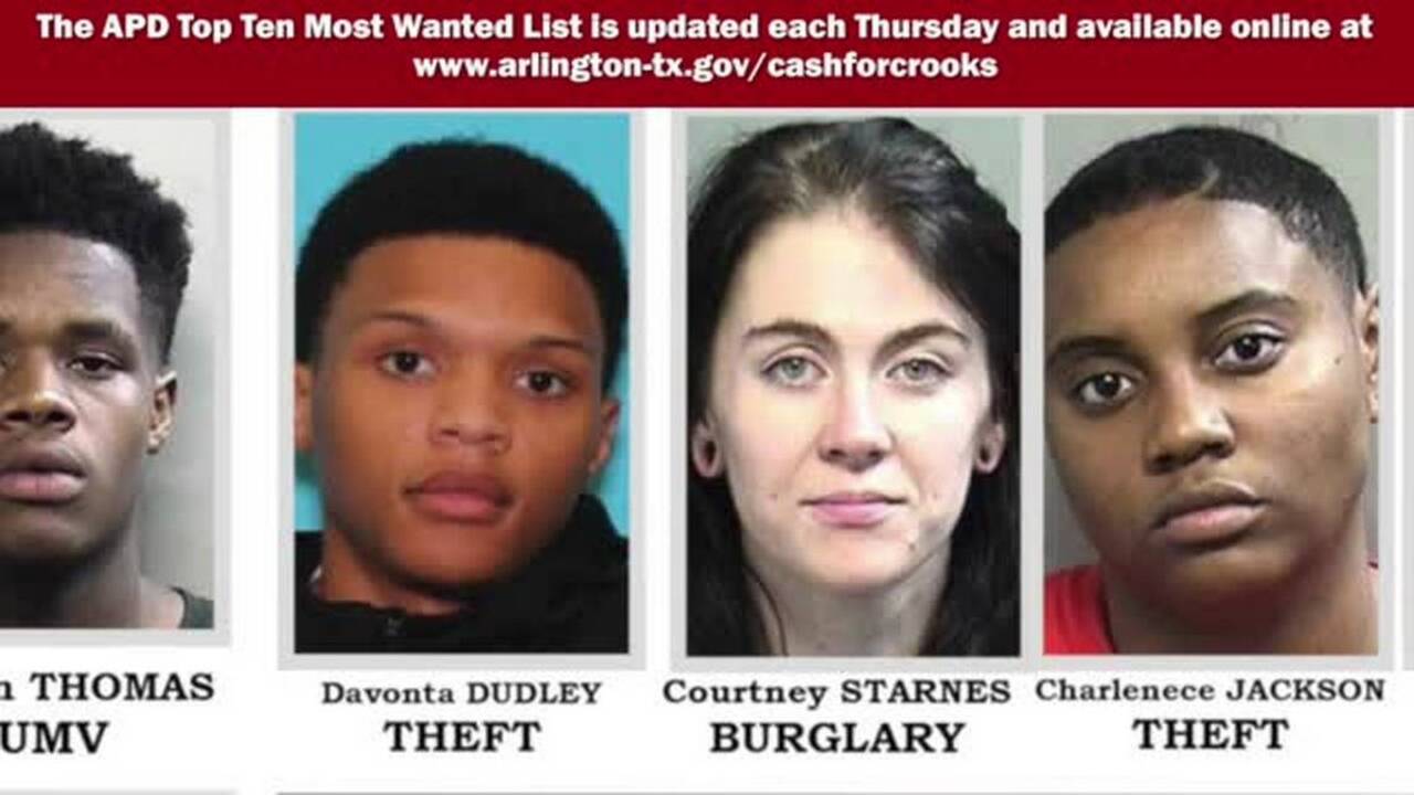 Crime Stoppers: Arlington Police's 10 Most Wanted Criminals, December ...