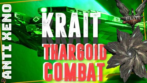 Elite Dangerous AX Combat Zones in My Krait