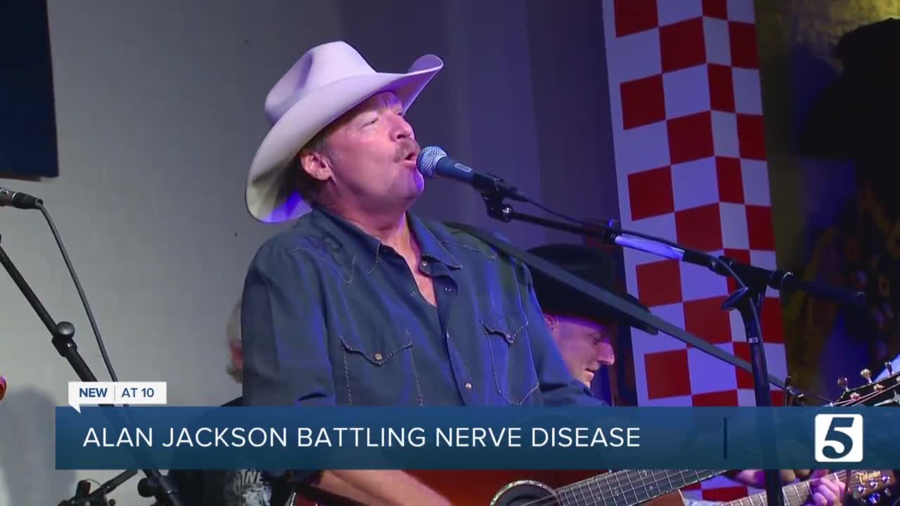 Alan Jackson reveals nerve condition affecting his balance