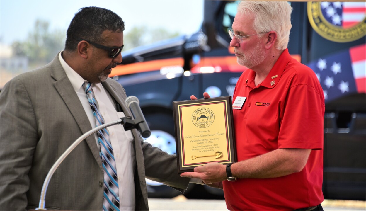 AutoZone building 150M distribution center in Chowchilla, CA Merced